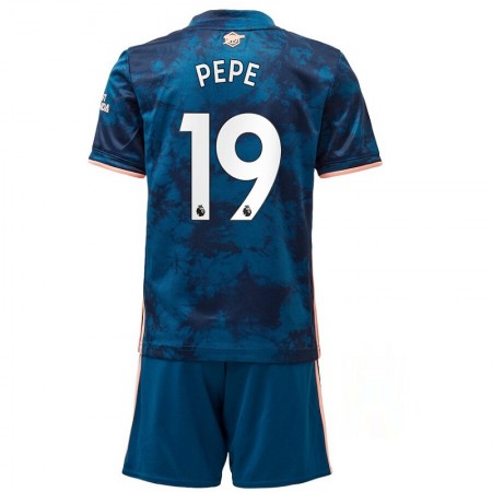 Billiga Fotbollströjor Arsenal PEPE 19 Barn Tredje tröja 2020/21 Kortärmad